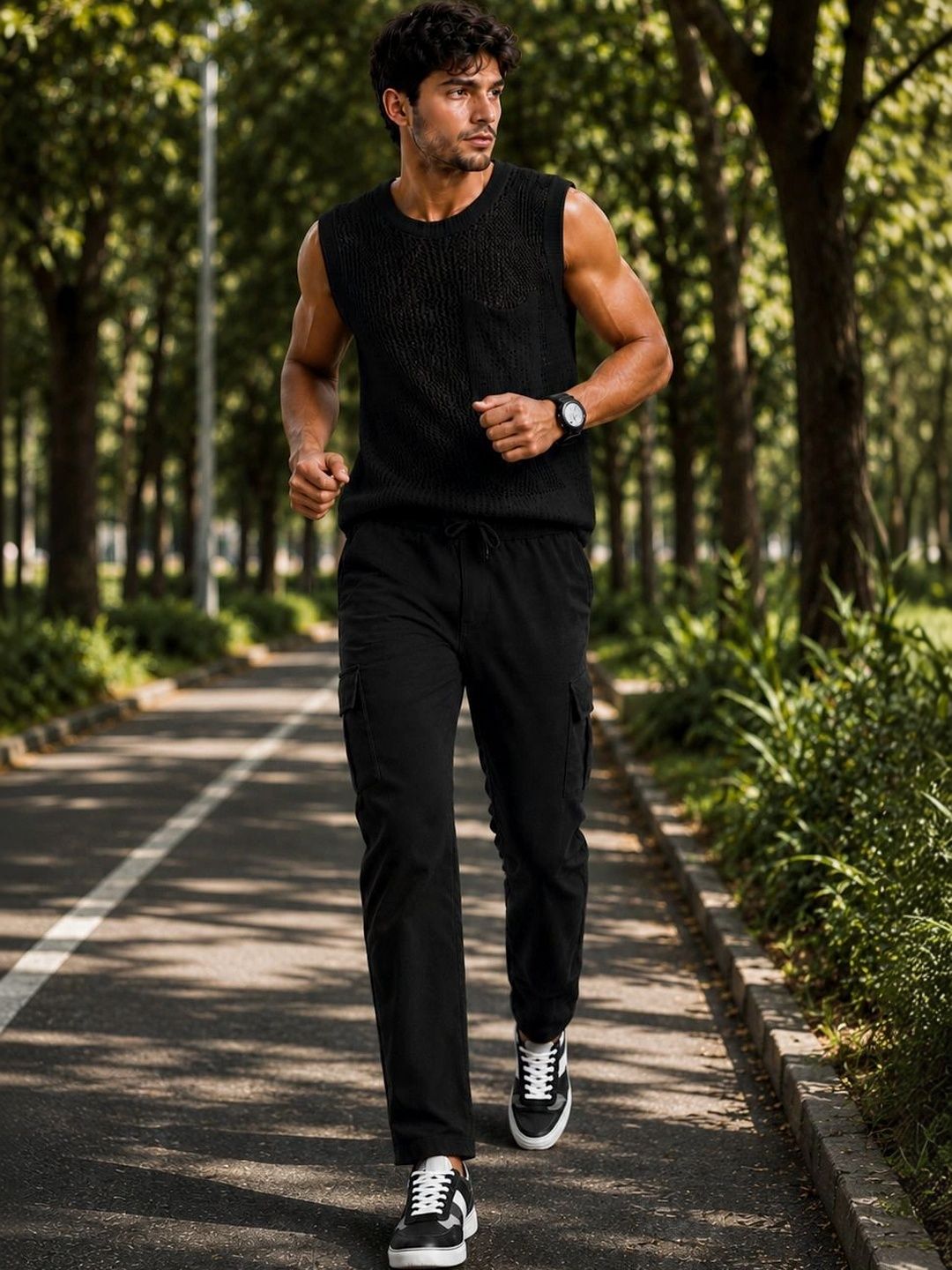 MaverIQ Men Smart Trousers-picture-36