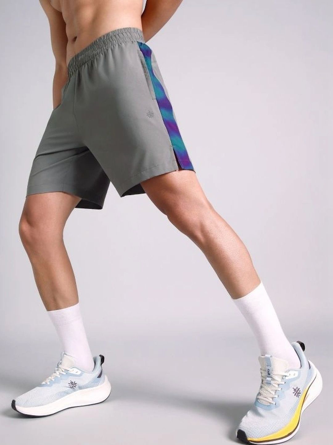 CULT Men Colourblocked Training or Gym Sports Shorts with Technology-picture-34