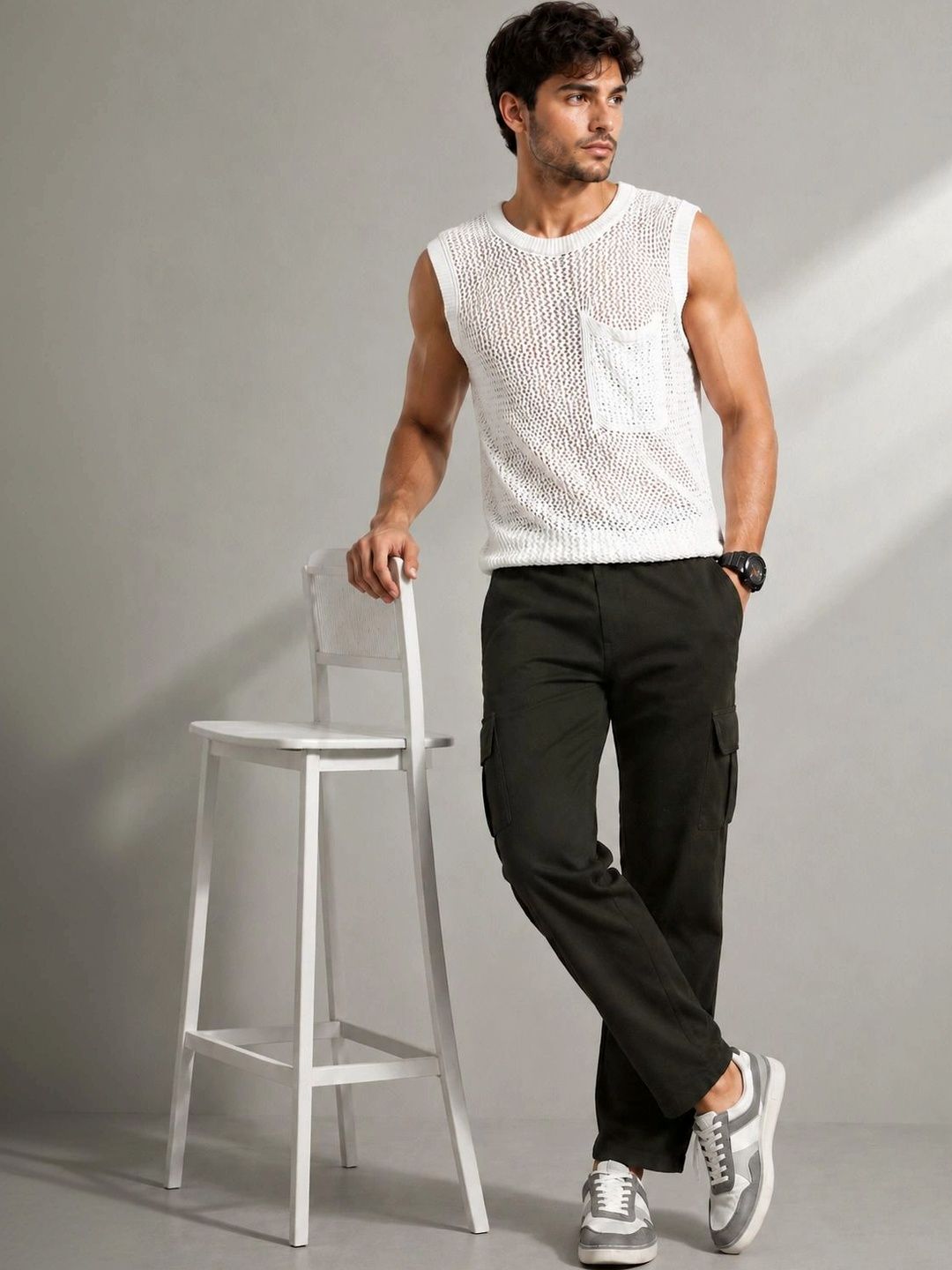 MaverIQ Men Smart Trousers-picture-12