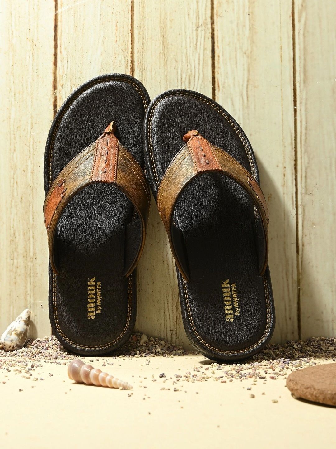 Anouk Men Open Toe Flats-image-19