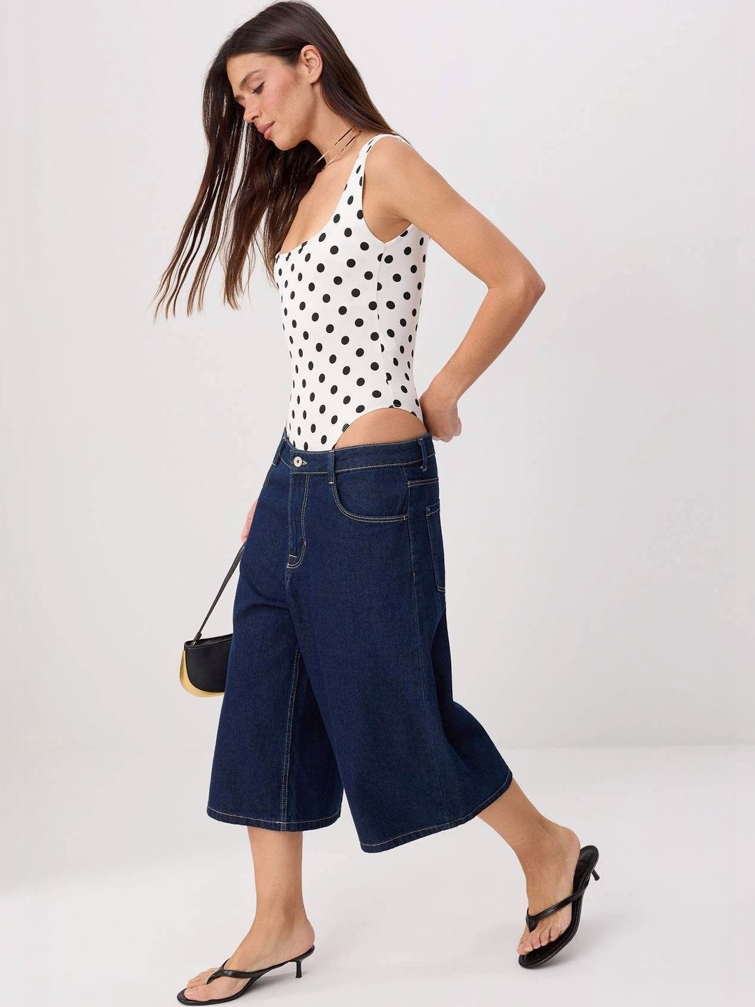 Trendyol Printed Square Neck Bodysuit-picture-27