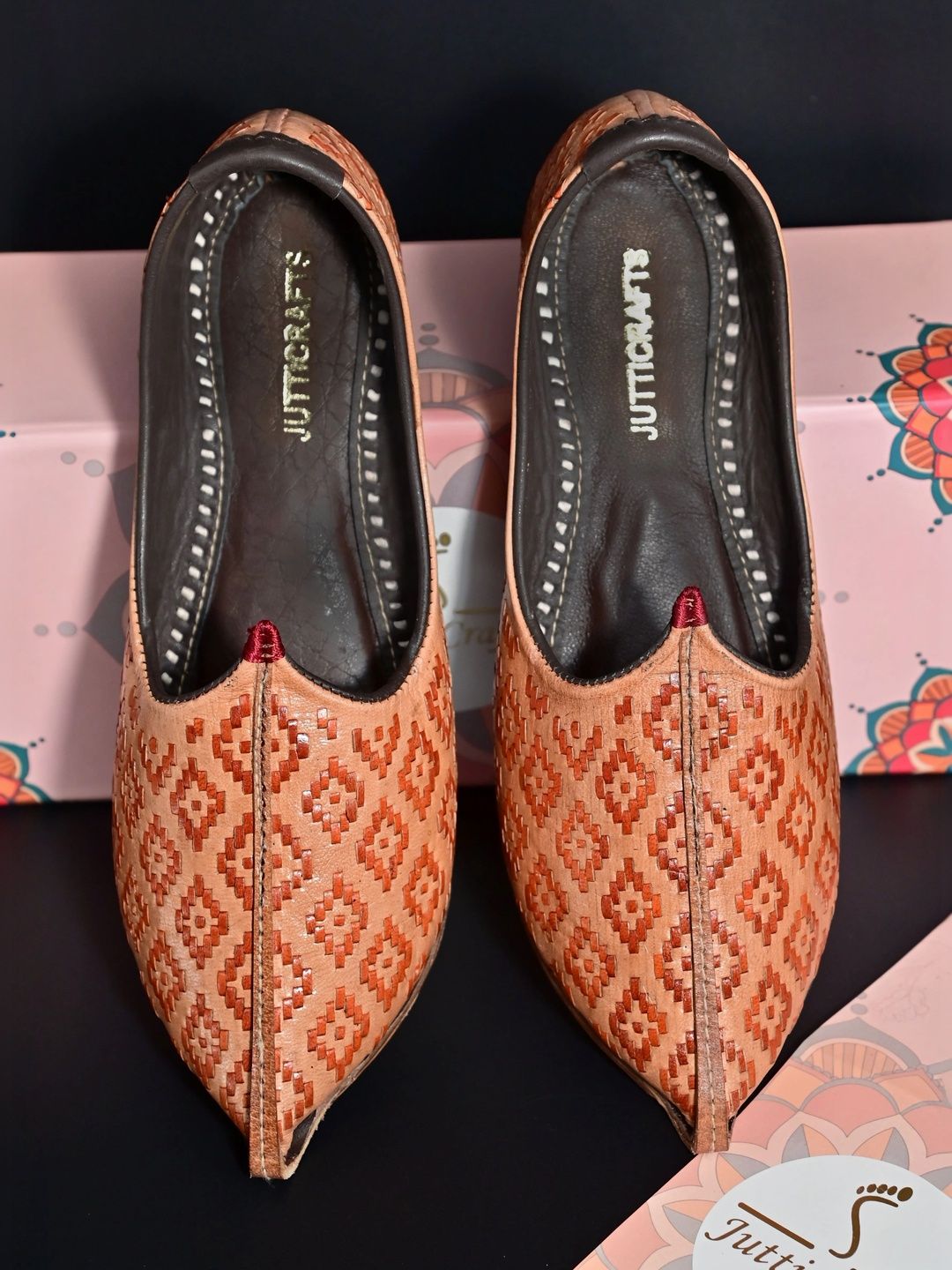 Jutti Crafts Men Ethnic Mojaris Flats-picture-23