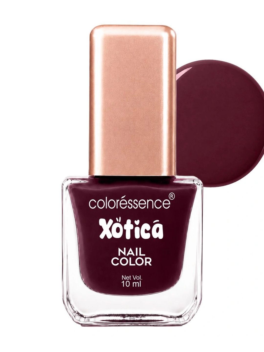 Coloressence Xotica High Shine Nail Paint - 10 ml - Soft Dusk-image-28