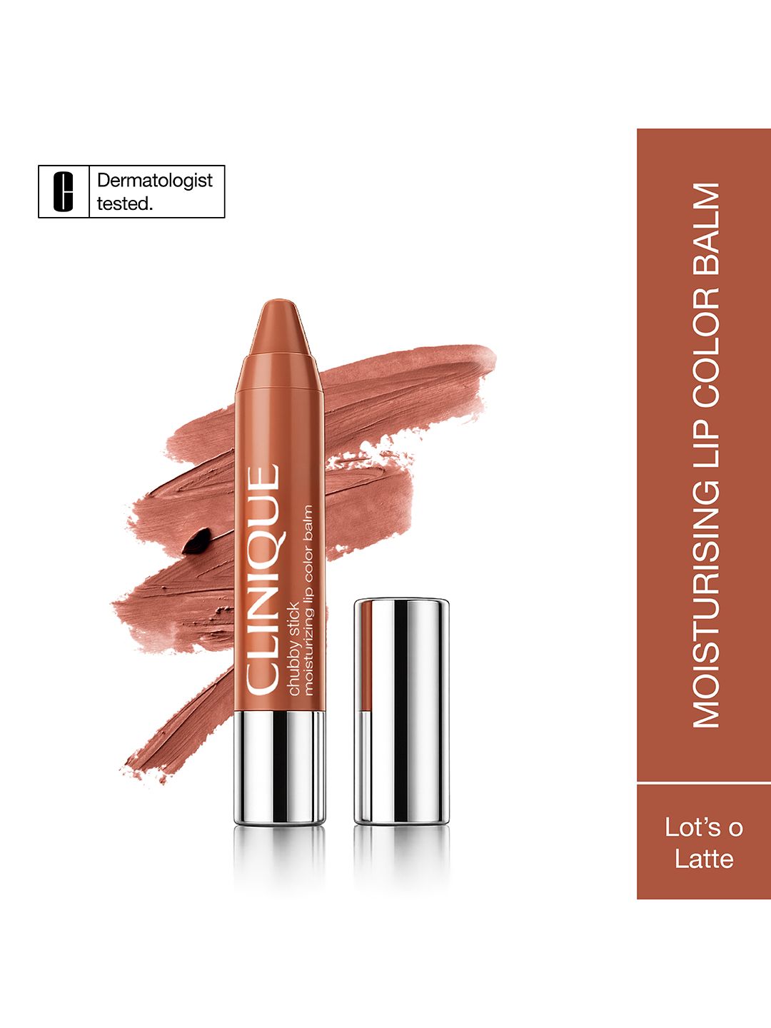 Clinique Chubby Stick Moisturizing Lip Color Balm - Lots O Latte-image-45