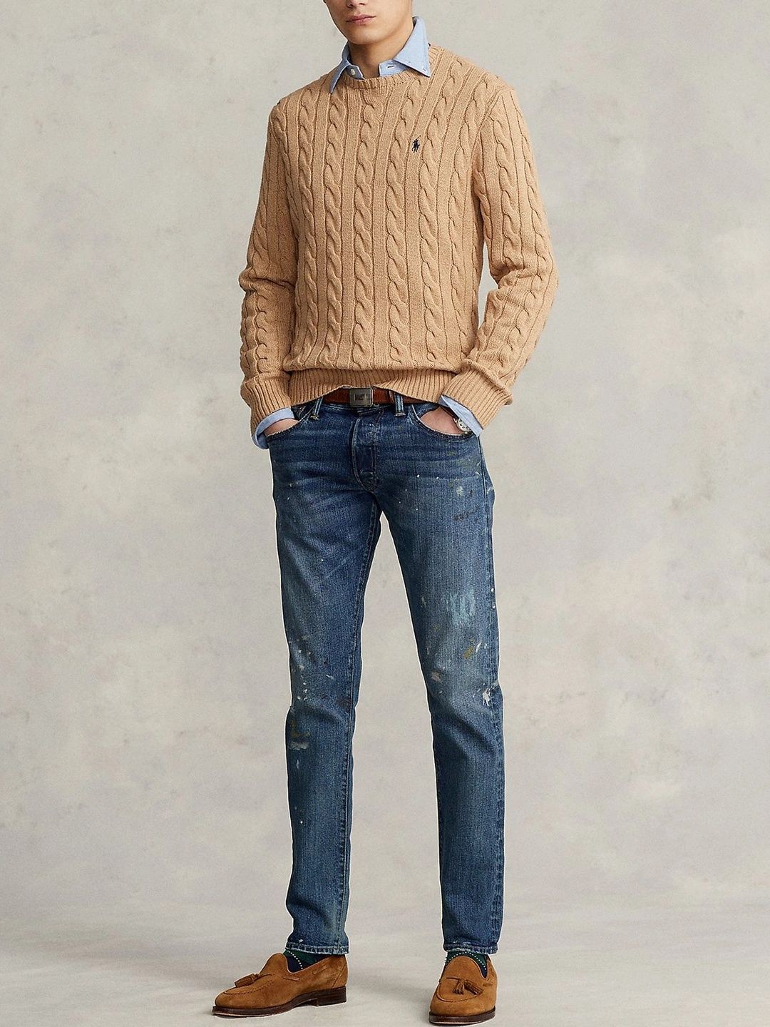 Polo Ralph Lauren Men Cable Knit Pullover-picture-36