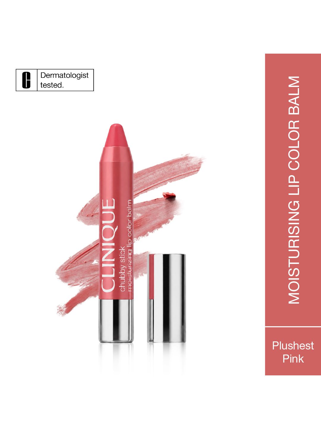 Clinique Chubby Stick Moisturizing Lip Color Balm - Plushest Pink-image-41