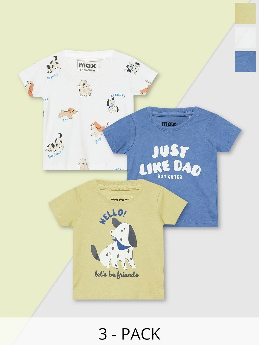 max Boys 3 Printed T-shirt-picture-30