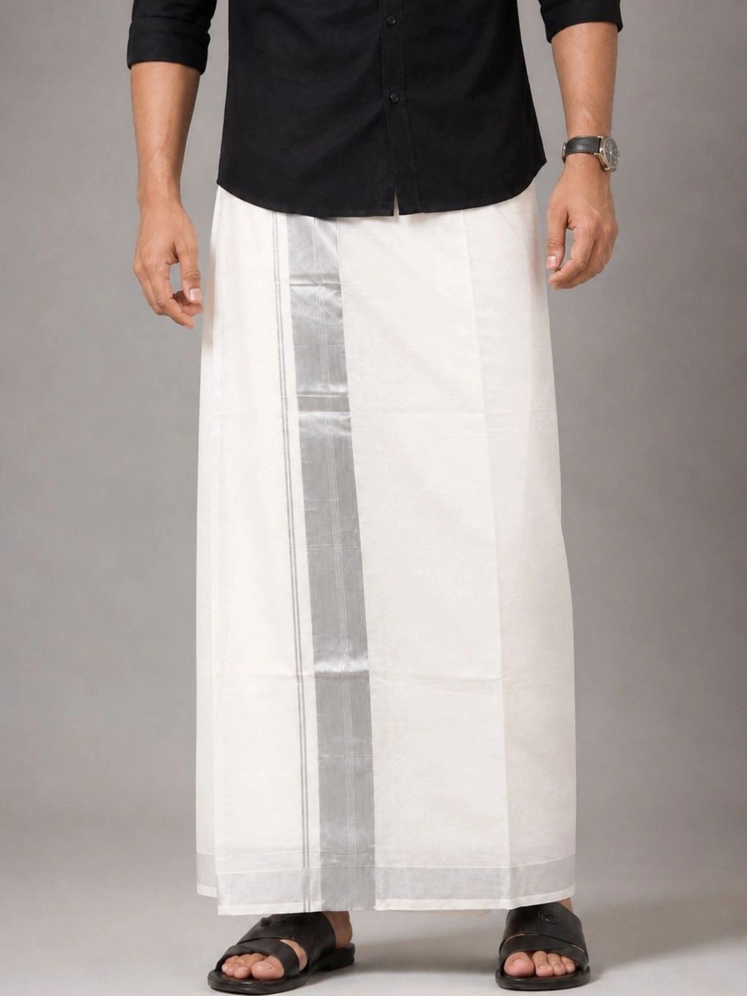 AKESHAVAM Men Cotton Dhoti Dhotis-picture-50
