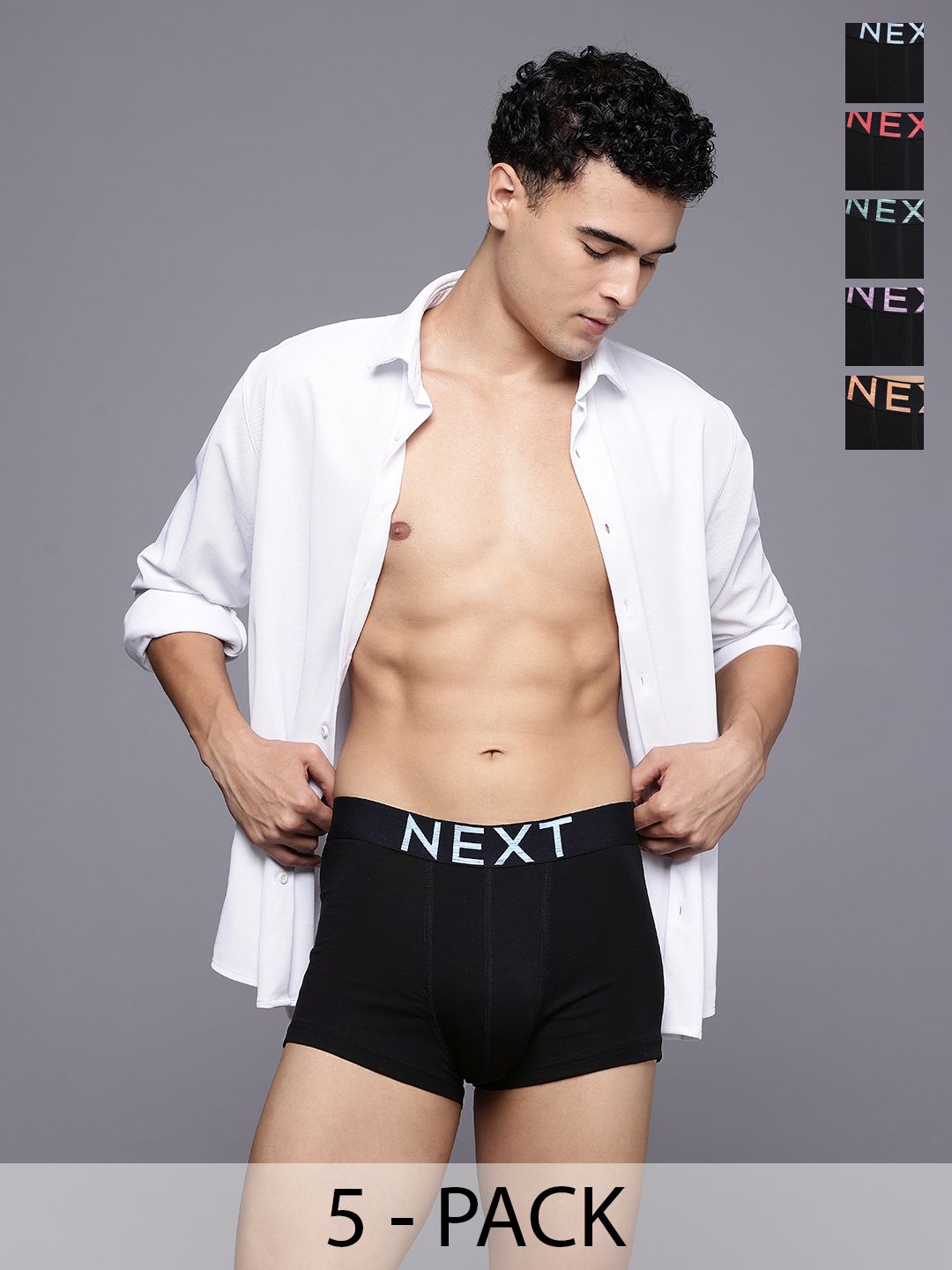 NEXT Pack of 5 Cotton Trunks-picture-11