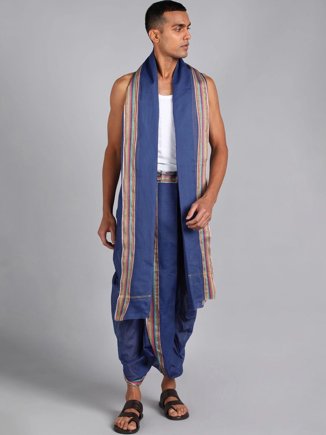 AKESHAVAM Men Cotton Dhoti Dhotis-picture-12
