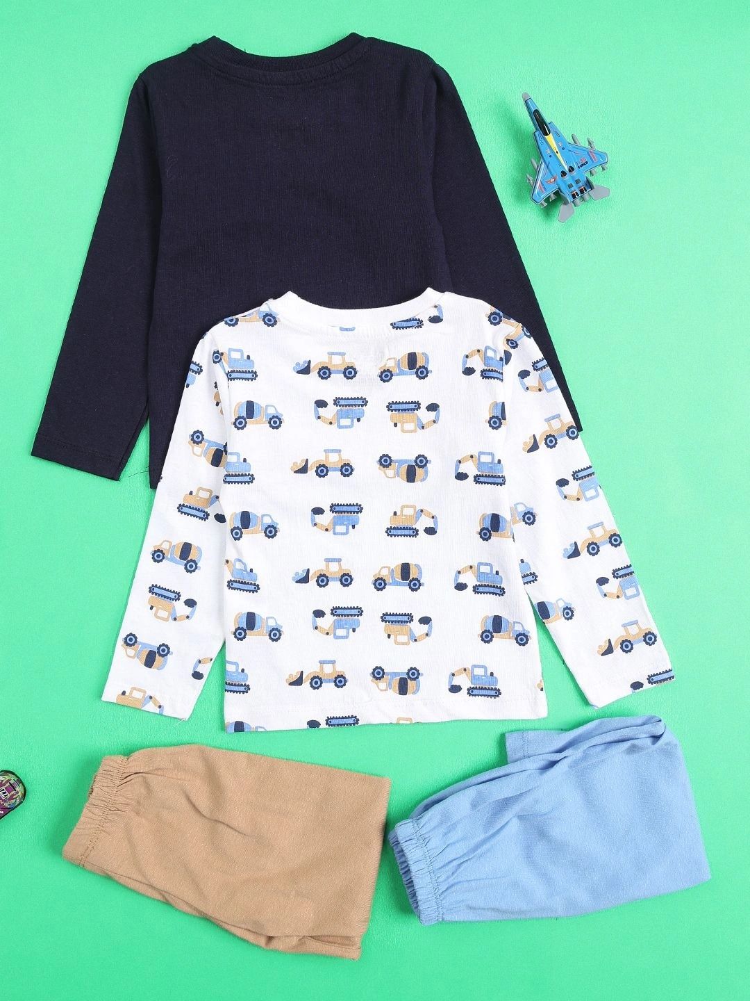 V-Mart Boys Printed T-shirt with Trousers-picture-18
