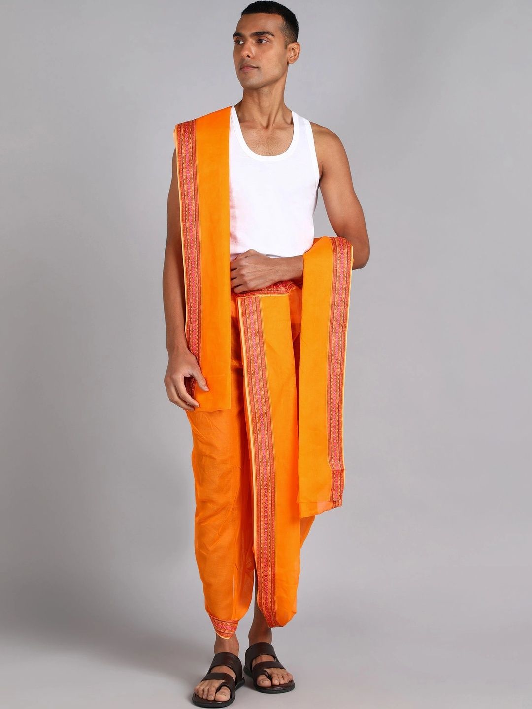 AKESHAVAM Men Cotton Dhoti Dhotis-image-22