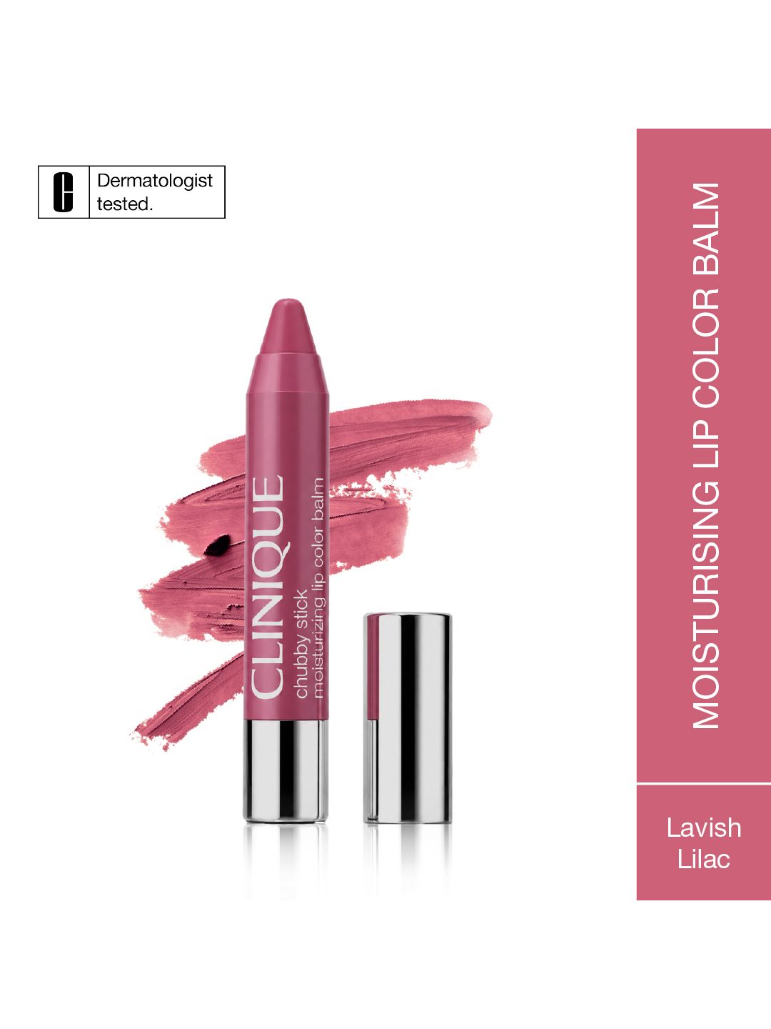 Clinique Chubby Stick Moisturizing Lip Color Balm - Lavish Lilac-image-29