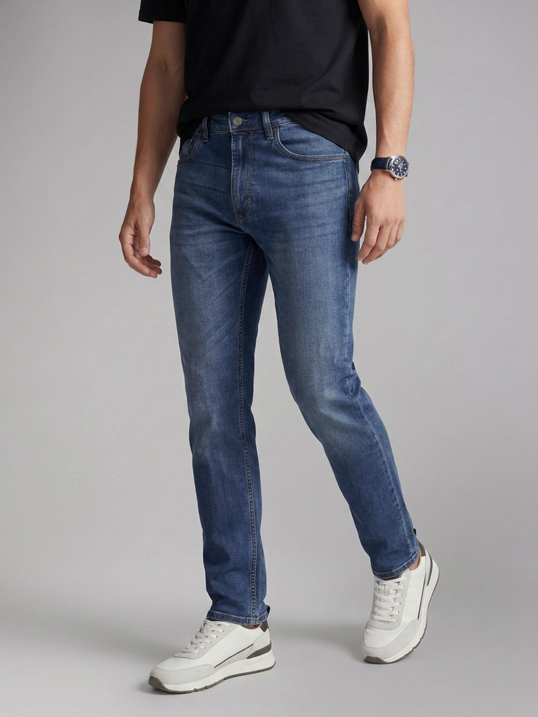 Louis Philippe Jeans Men Straight Fit Low-Rise Jeans-picture-51