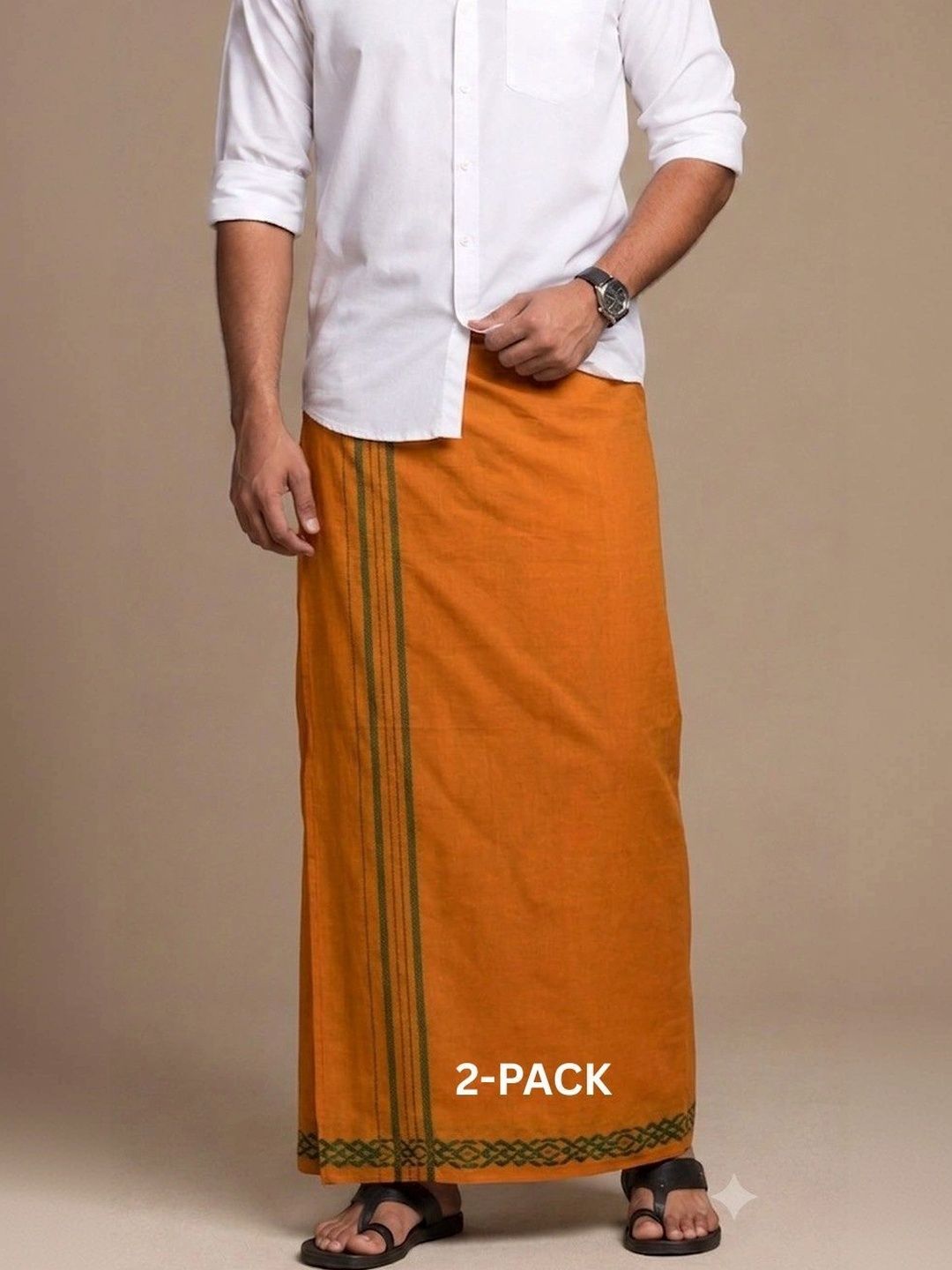 Sharan Elegance Men Cotton Dhoti Dhotis-picture-27