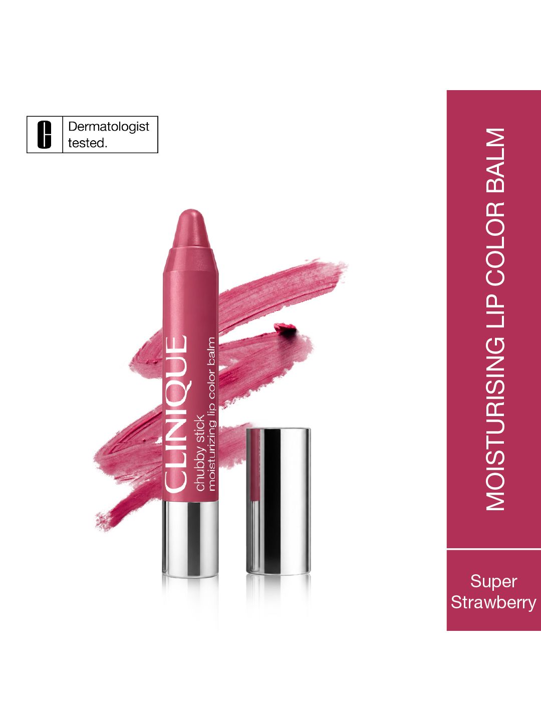 Clinique Chubby Stick Moisturizing Lip Color Balm - Super Strawberry-image-47