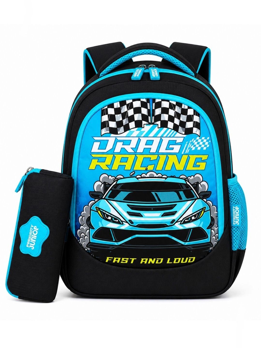 Priority Unisex Kids Graphic Contrast Detail Backpack-picture-16