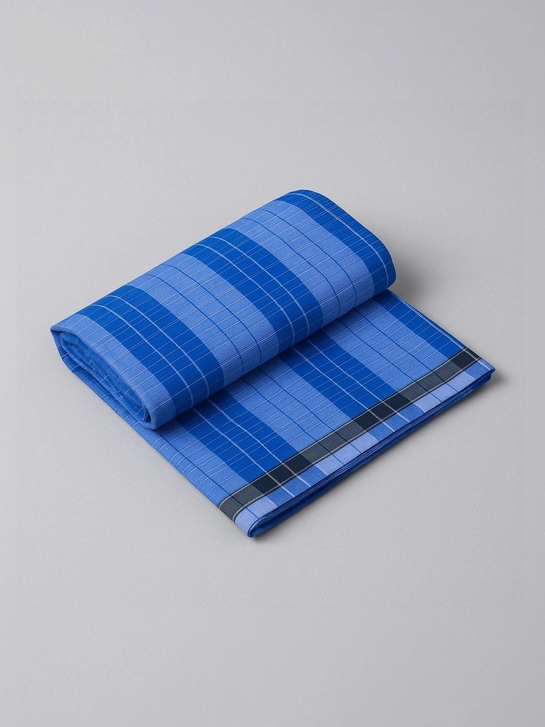 AKESHAVAM Men Checked Cotton Dhoti Dhotis-picture-29