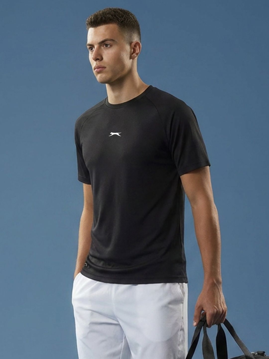 Slazenger Men Brand Logo T-shirt-picture-18