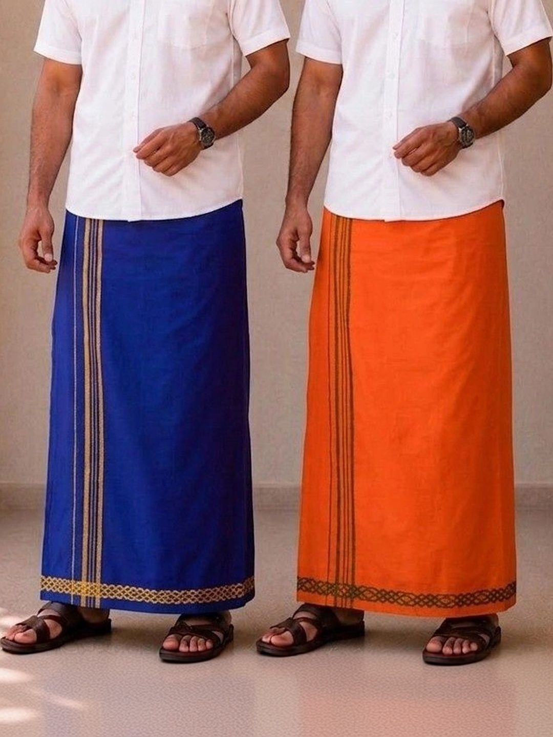 Sharan Elegance Men Cotton Dhoti Dhotis-picture-33