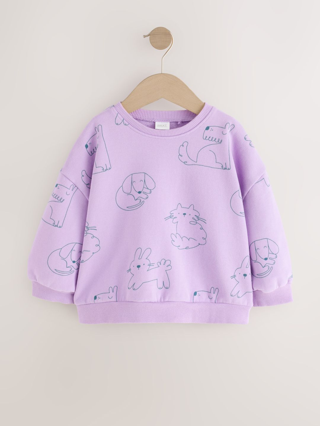 NEXT Girls Animal Graphic Printed Sweatshirt-picture-49