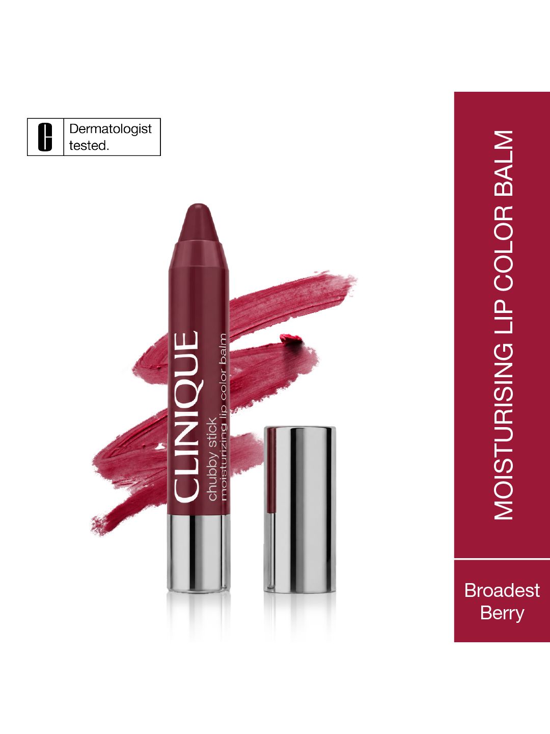 Clinique Chubby Stick Moisturizing Lip Color Balm - Broadest Berry-image-49