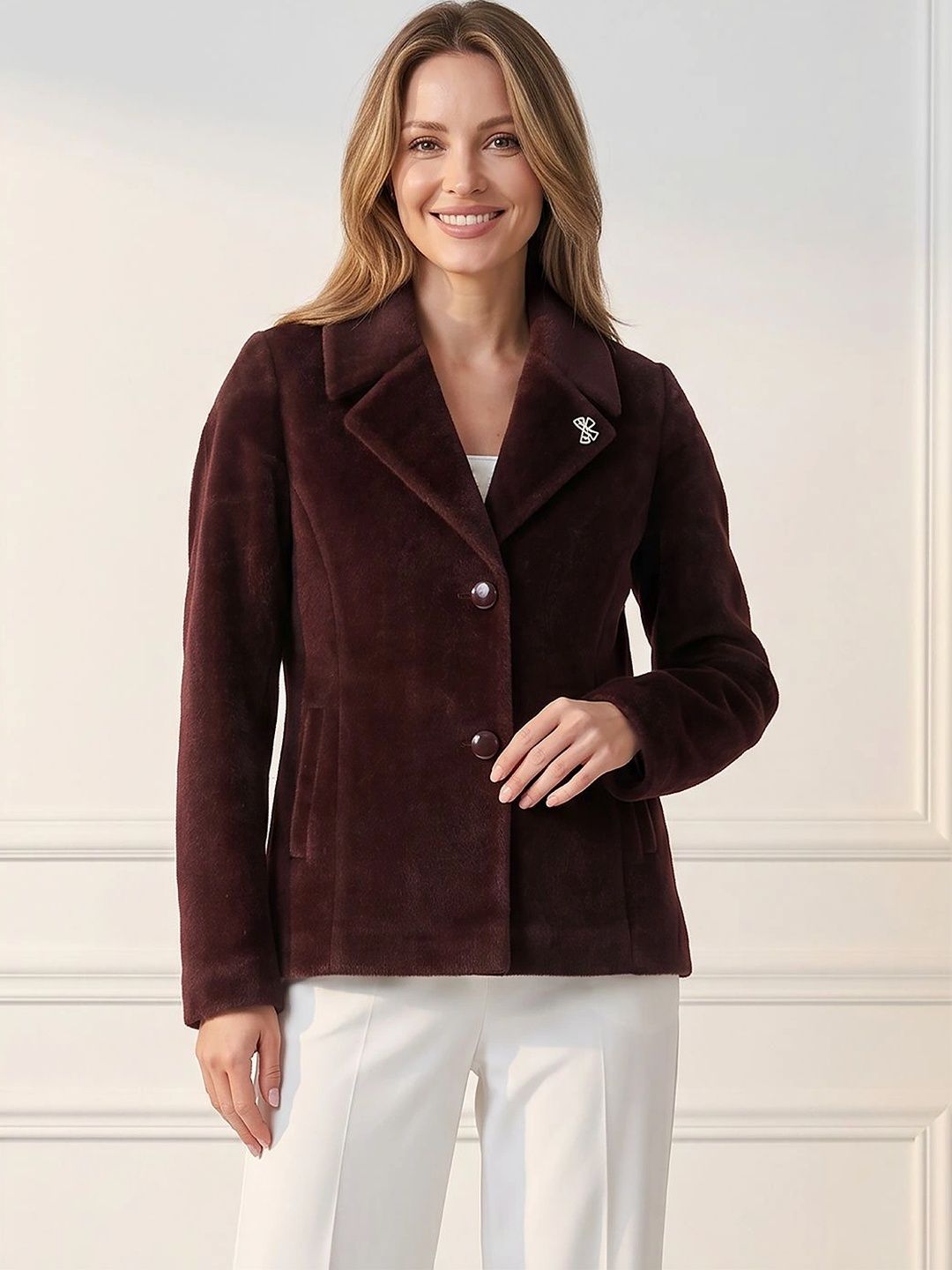 Lory Single-Breasted Tailored Fit Blazers-picture-21