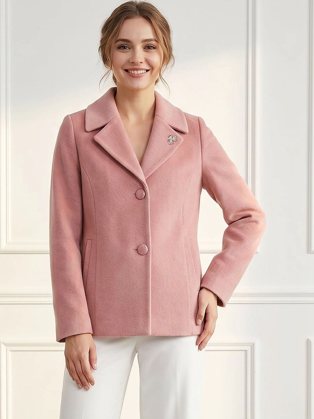 Lory Single-Breasted Tailored Fit Blazers-image-37