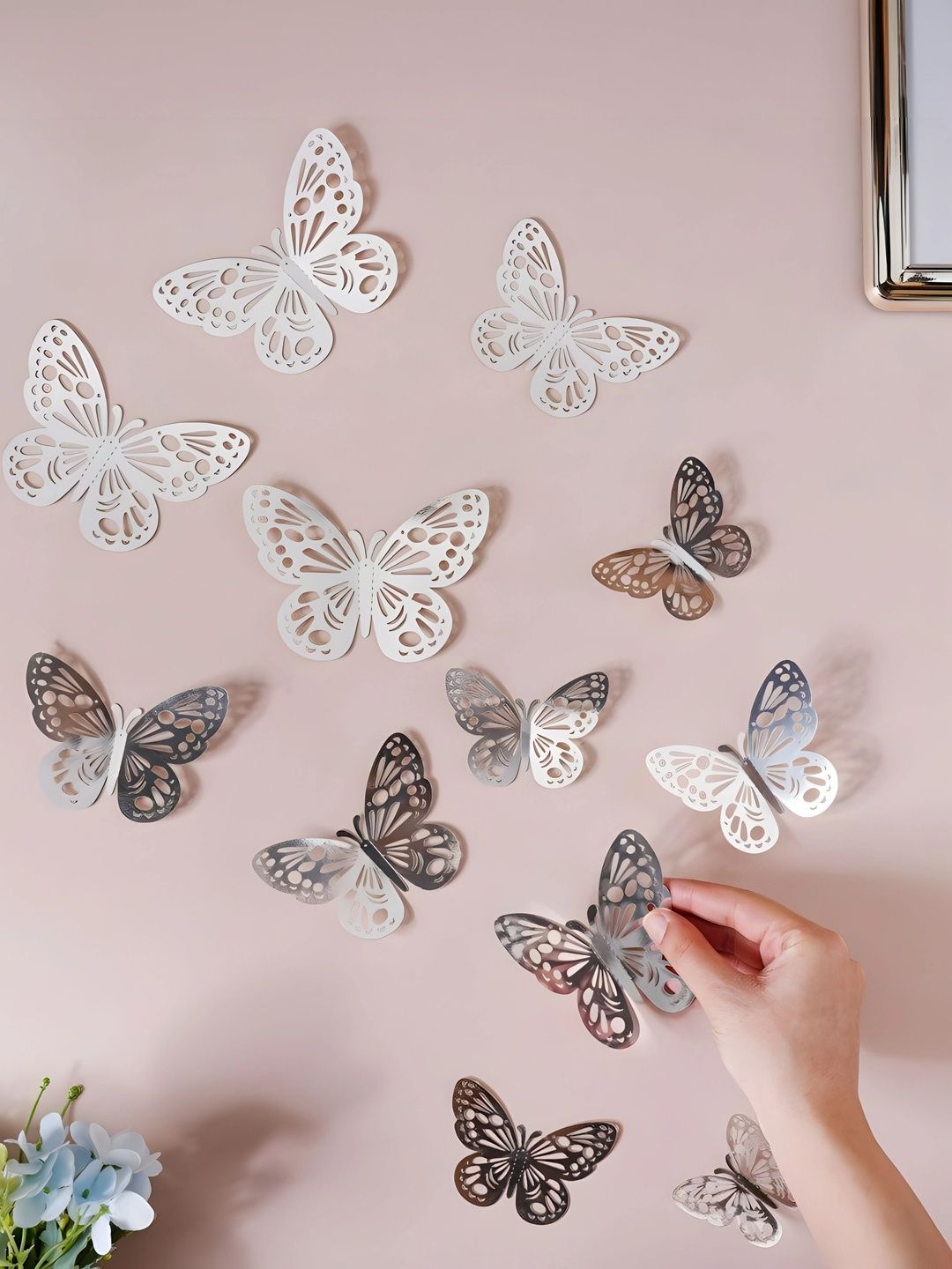 Bubble Trouble Set Of 12 Piece Butterfly Decals-picture-31