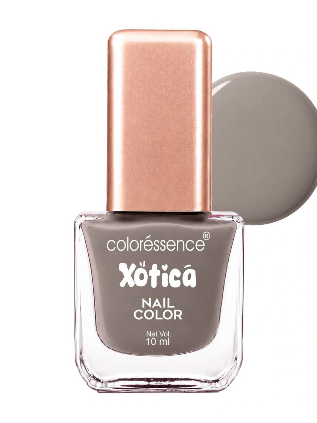 Coloressence Xotica High Shine Nail Paint - 10 ml - Stone Nude-picture-25