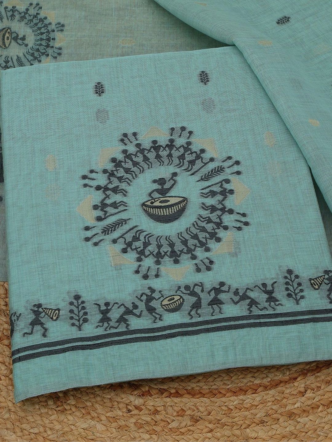 Soch Printed Unstitched Dress Material-picture-11