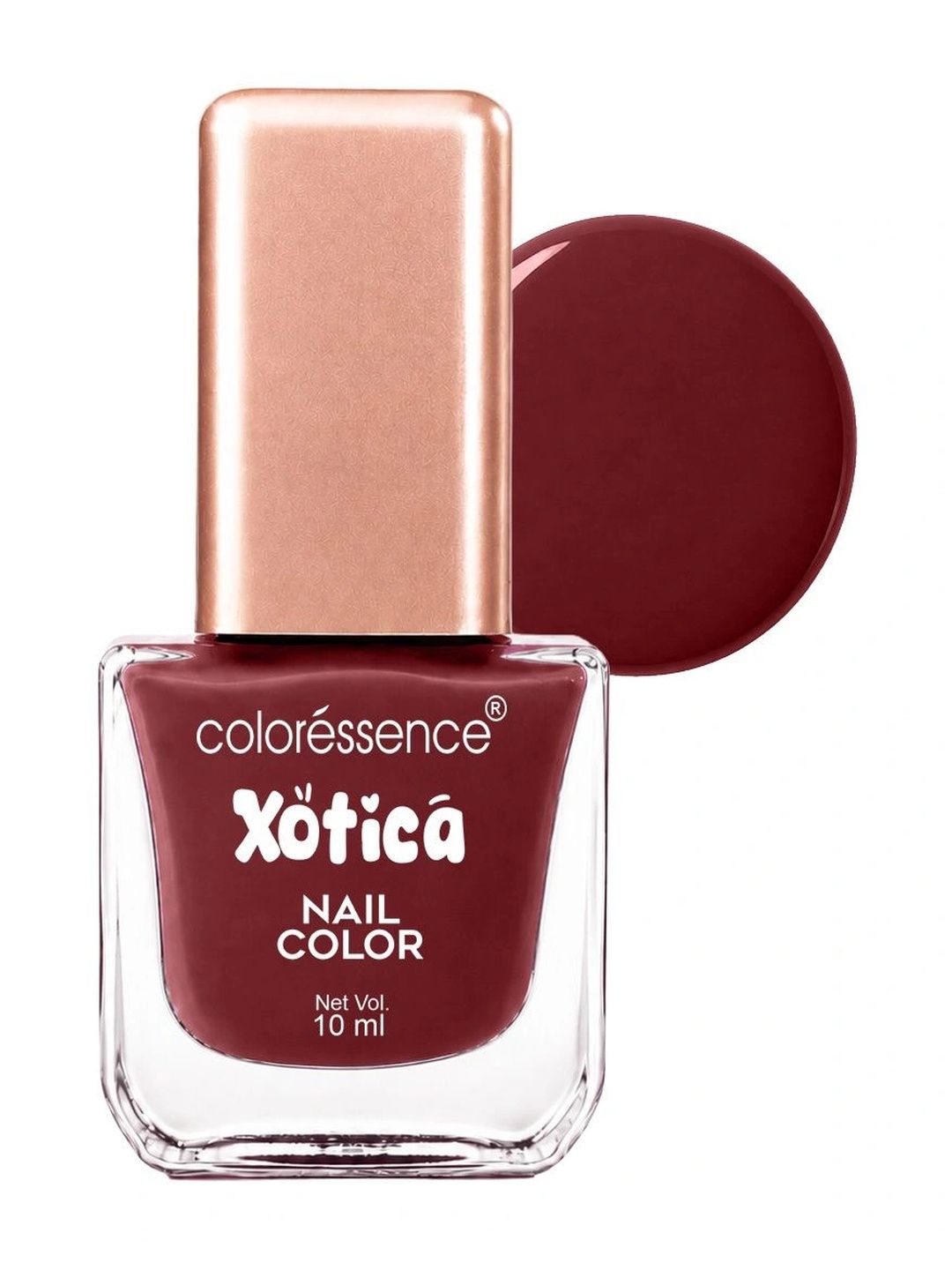 Coloressence Xotica High Shine Nail Paint - 10 ml - Flaming Fuchsia-picture-20