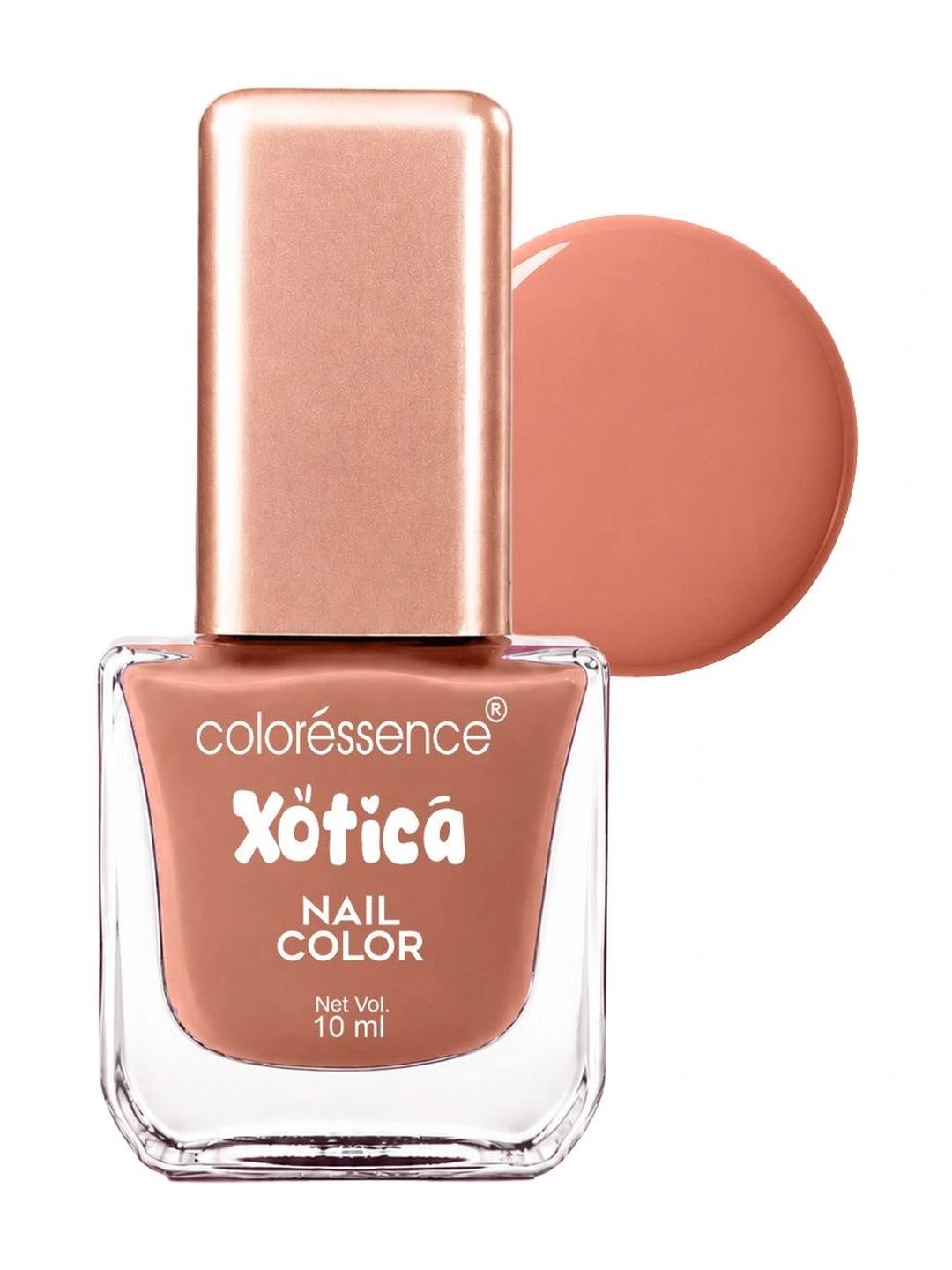 Coloressence Xotica High Shine Nail Paint - 10 ml - Delicate Pink-picture-12