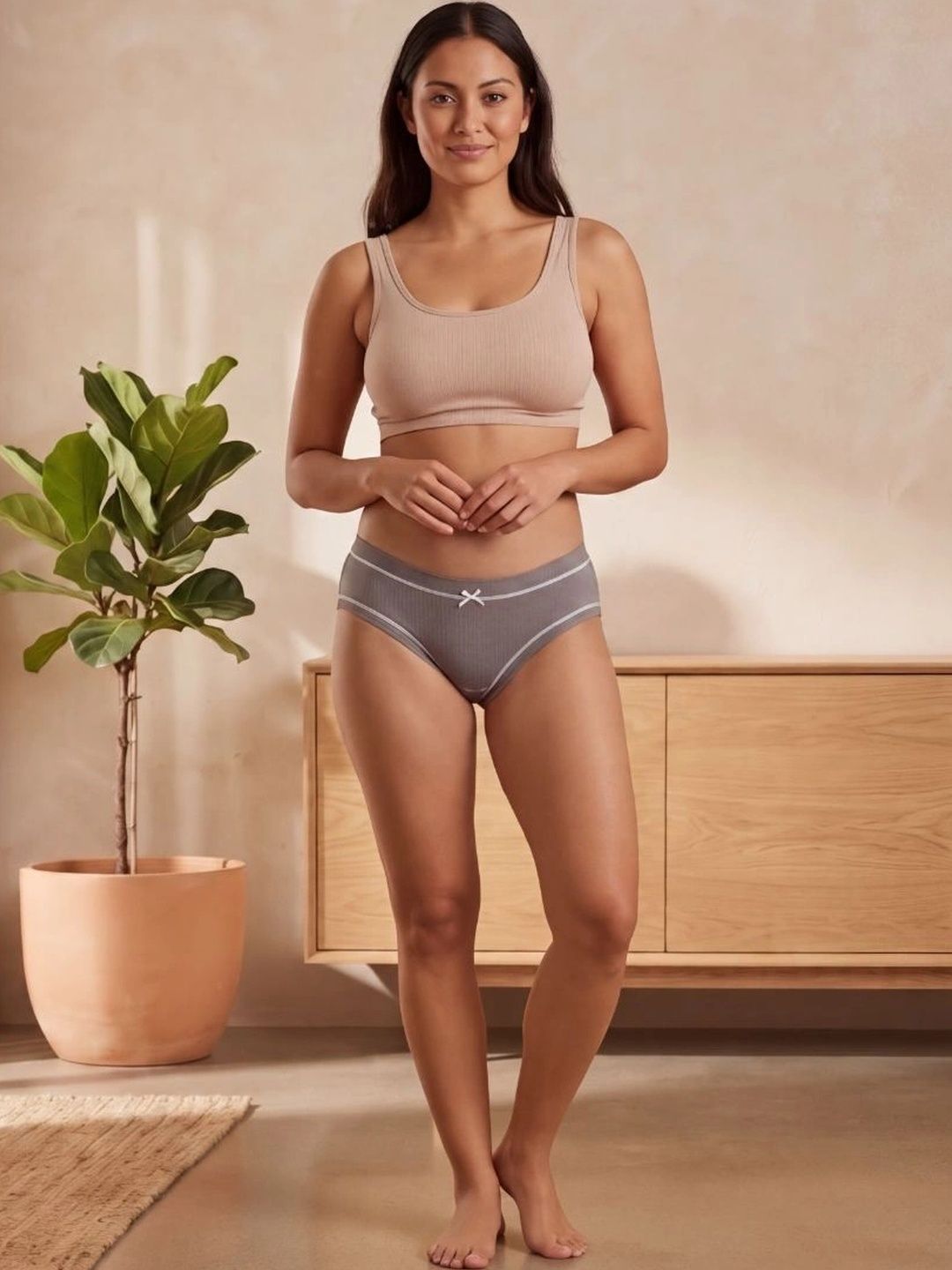 Roadster Women Pack of 4 Seamless Bikini-picture-31