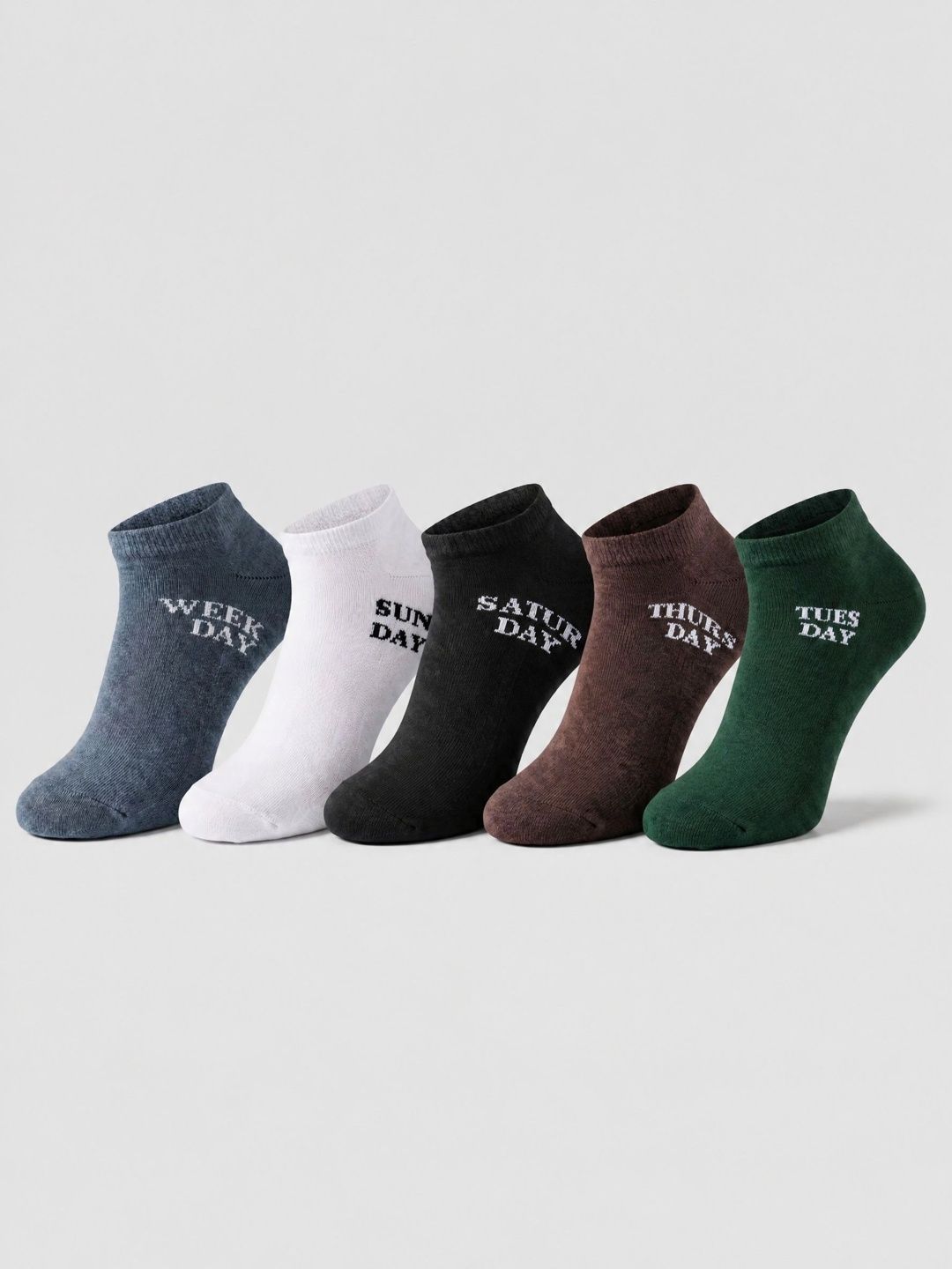 Moda Rapido Men Pack of 6 Cotton Blend Patterned Ankle Length Socks-picture-58