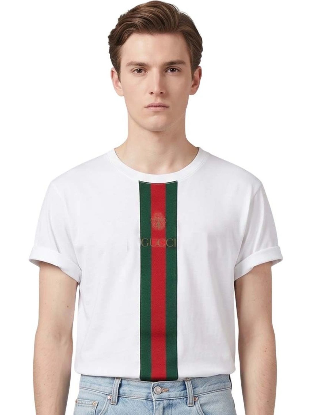 Gucci Men Brand Logo Printed T-shirt-picture-42
