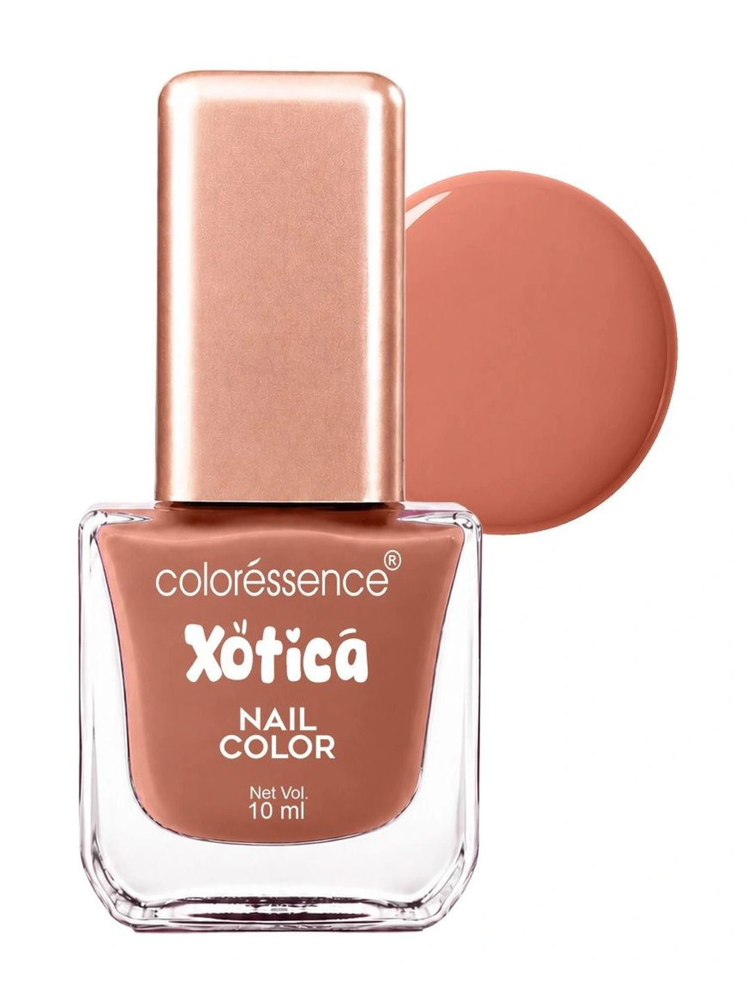 Coloressence Xotica High Shine Nail Paint - 10 ml - Subtle Sand-picture-19