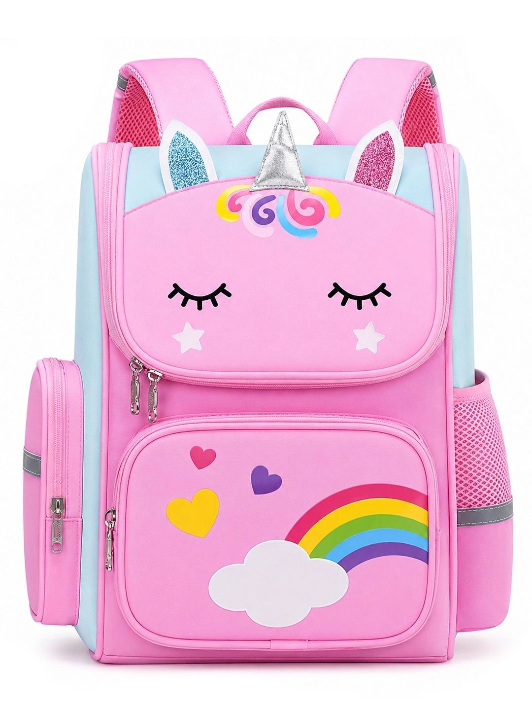 Bold N Elegant Unisex Kids Graphic Embellished Backpack-picture-20