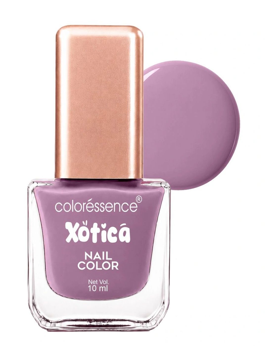 Coloressence Xotica High Shine Nail Paint - 10 ml - Lilac Mist-image-27