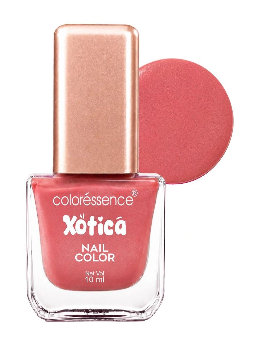 Coloressence Xotica High Shine Nail Paint - 10 ml - Dewy Pink-picture-33