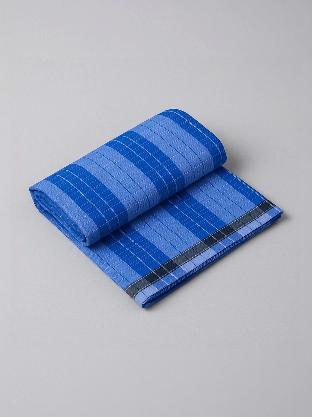 AKESHAVAM Men Checked Cotton Dhoti Dhotis-picture-46