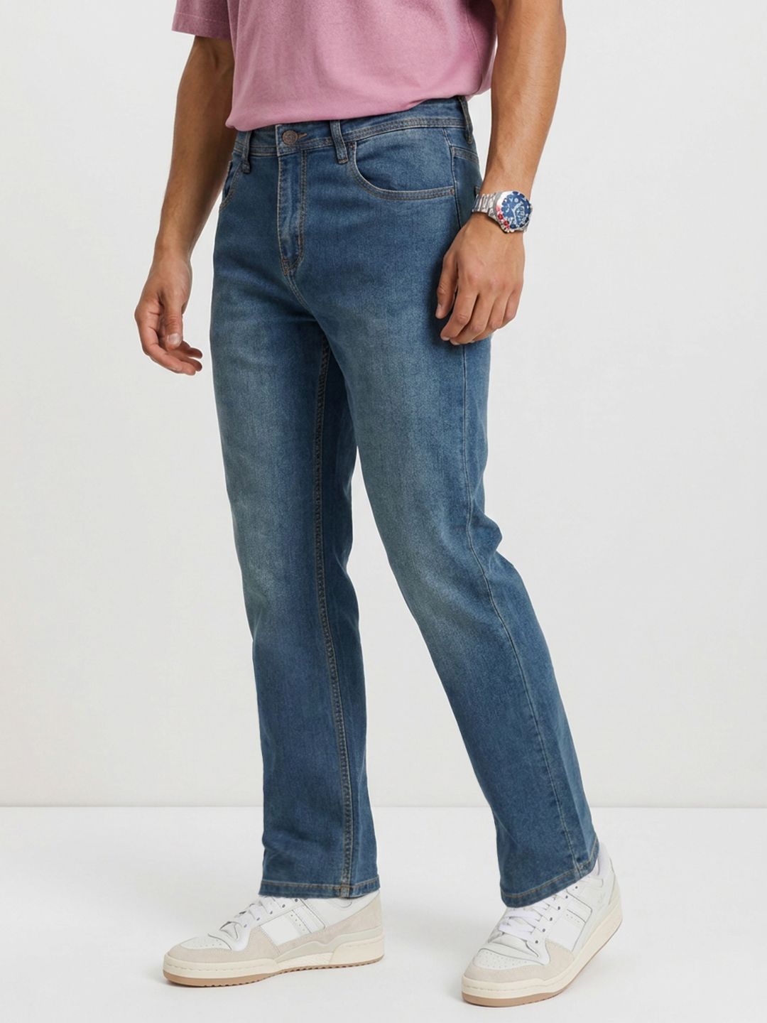 The Roadster Life Co. Men Straight Fit Embroidered Jeans-picture-42