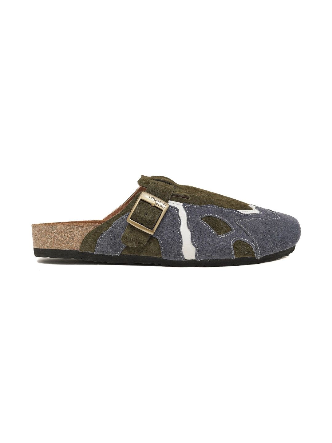 HAND REVOLUTION Men Leather Clogs Sandals-image-29
