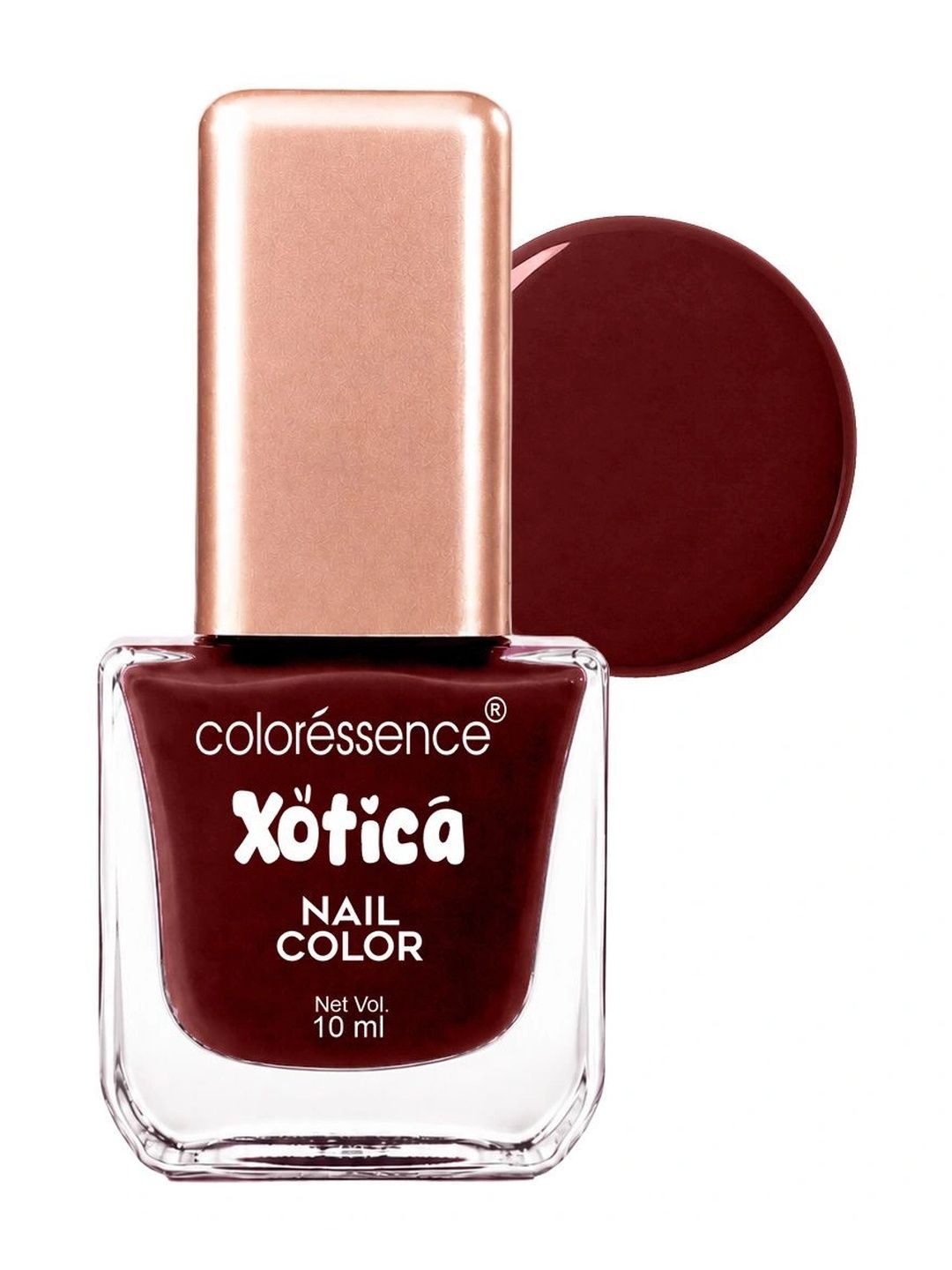 Coloressence Xotica High Shine Nail Paint - 10 ml - Scarlet Seduction-picture-24