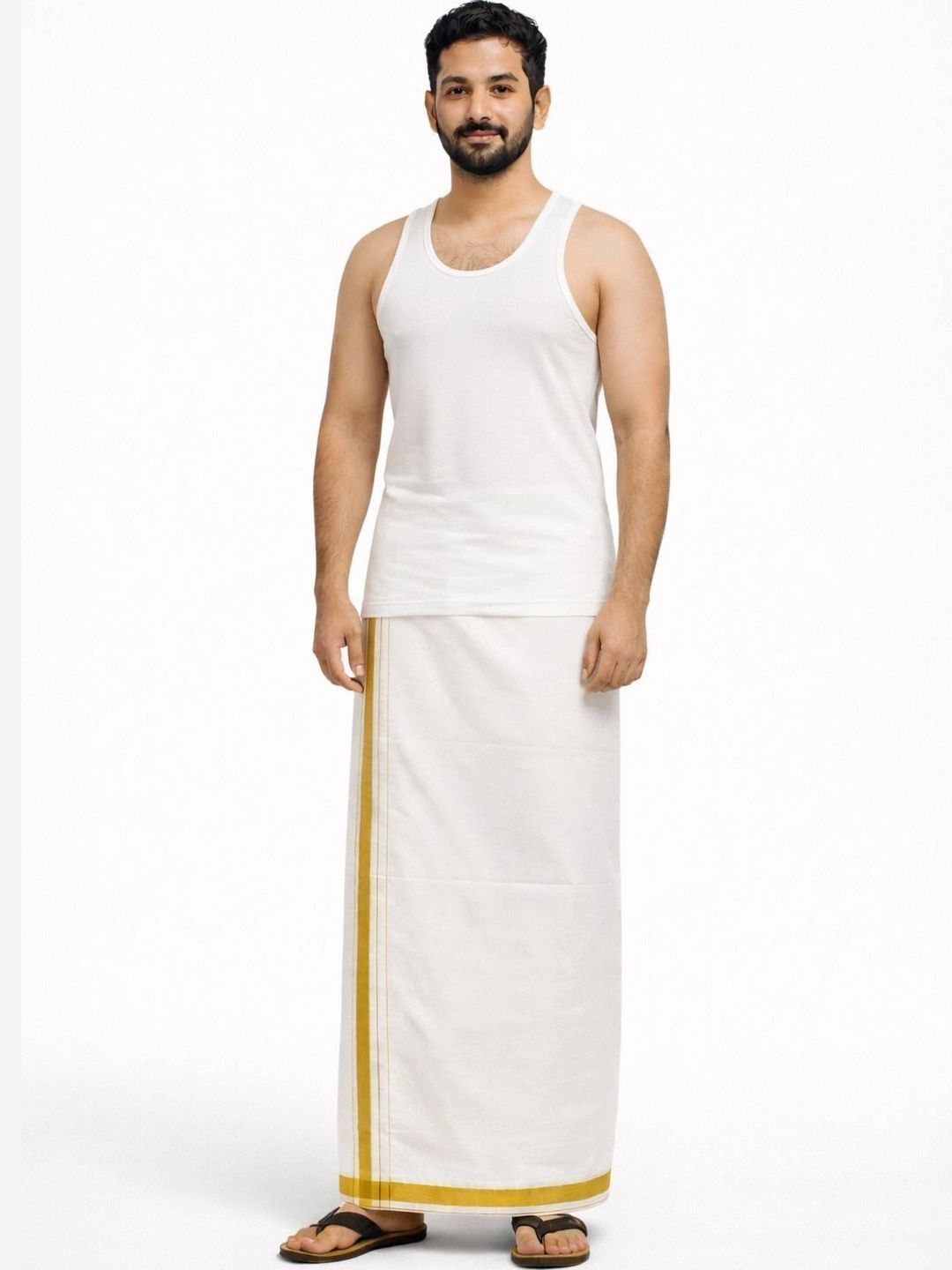 AKESHAVAM Men Dhoti Dhotis-image-3