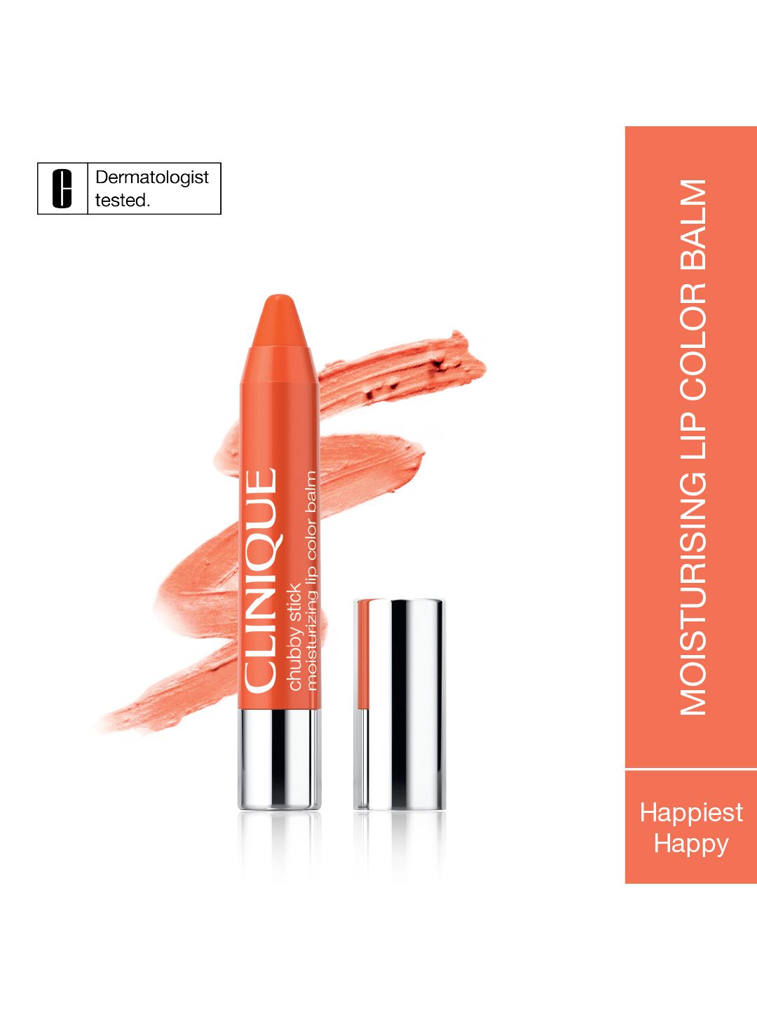 Clinique Chubby Stick Moisturizing Lip Color Balm - Happiest Happy-image-22