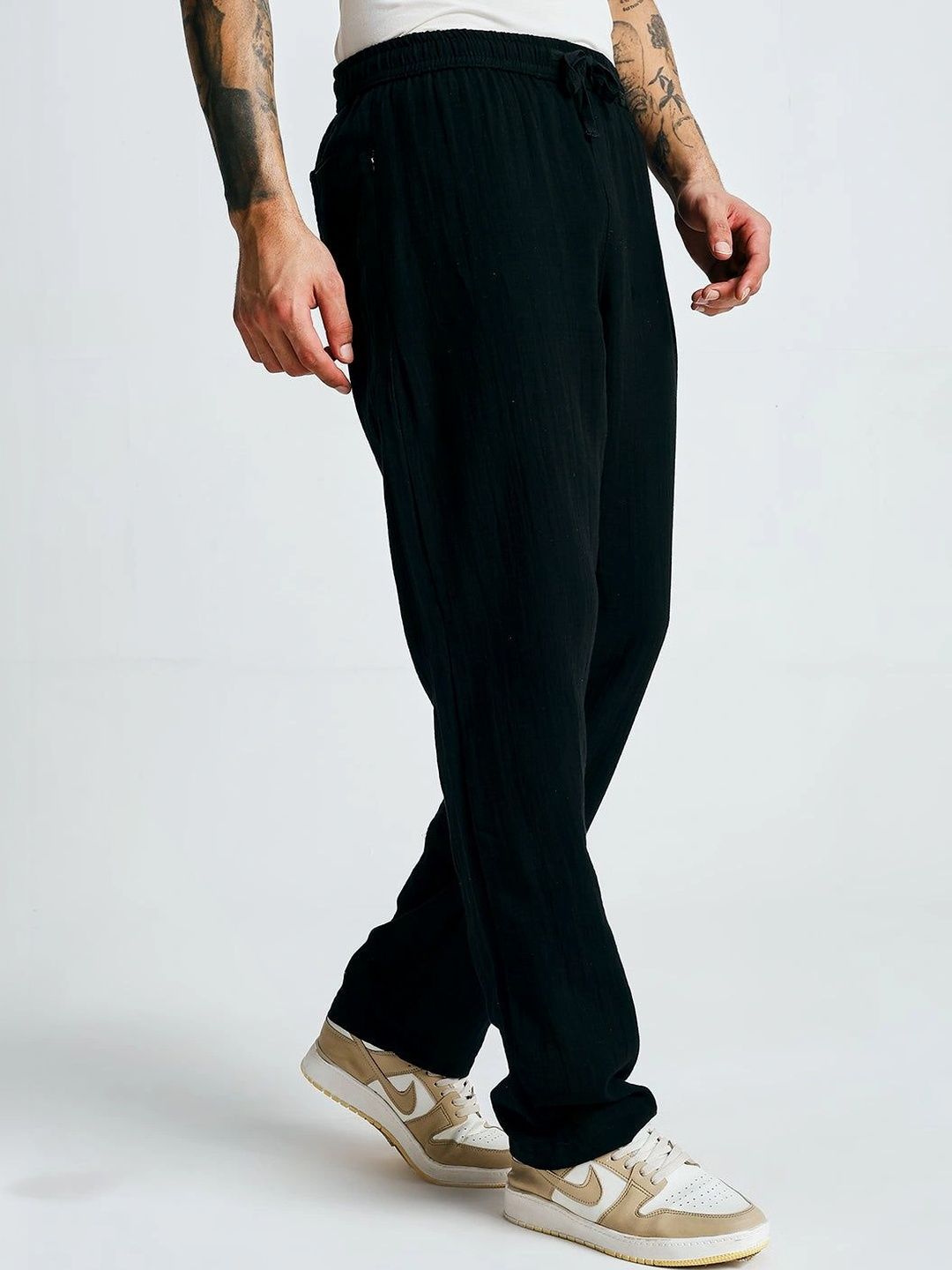 PRONK Men Mid Rise Trousers-picture-28