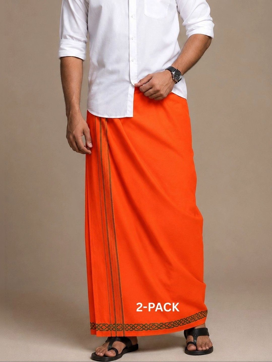 Sharan Elegance Men Cotton Dhoti Dhotis-picture-25