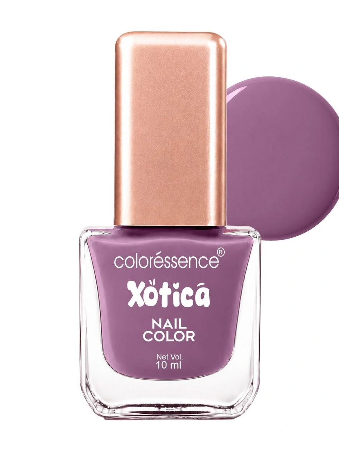 Coloressence Xotica High Shine Nail Paint - 10 ml - Purple Haze-image-18