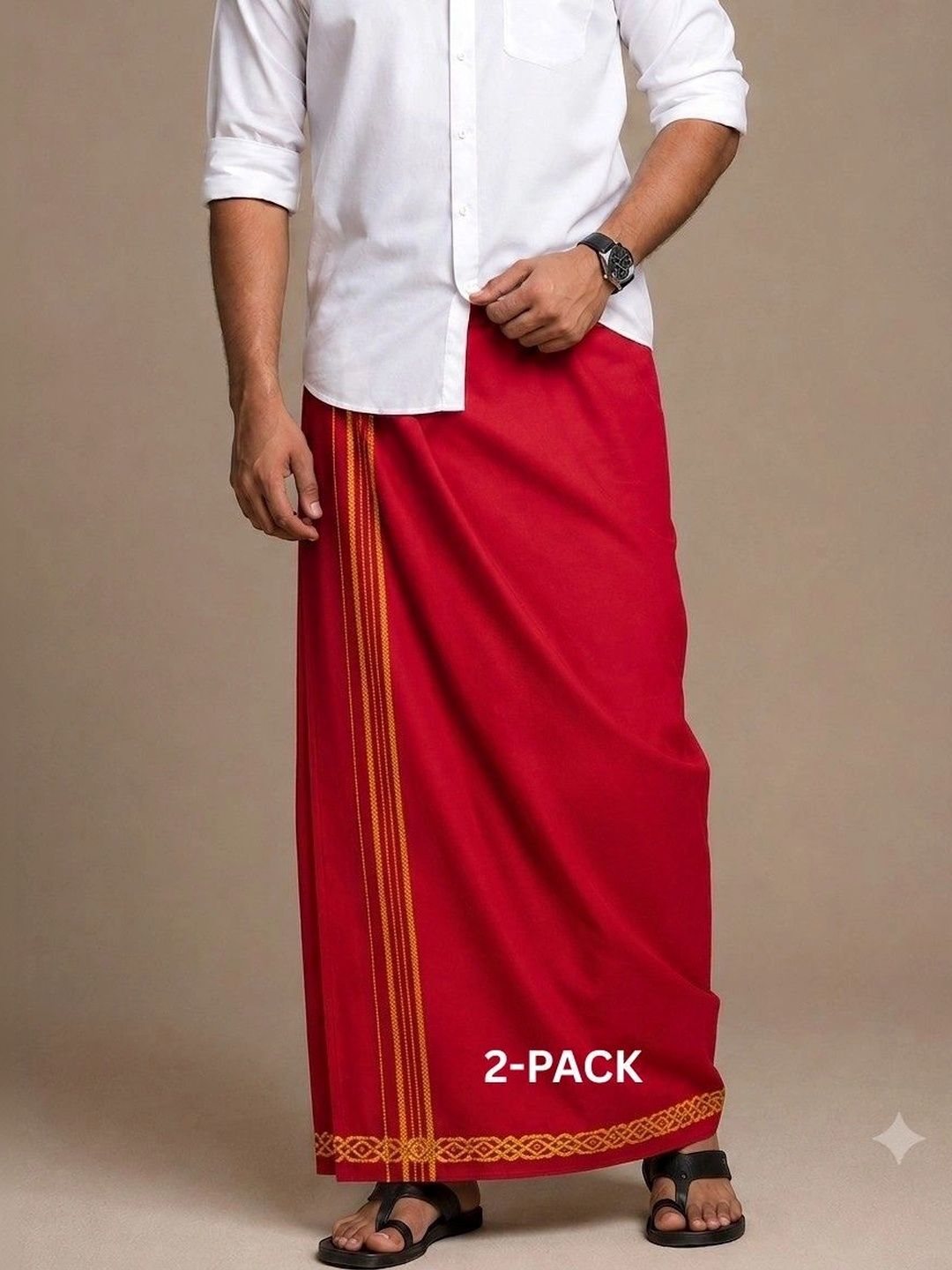 Sharan Elegance Men Cotton Dhoti Dhotis-picture-26